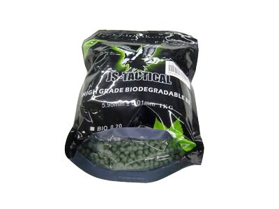 BBs High Grade Biodegardable 0.25gr Green 1Kg Js Tactical 