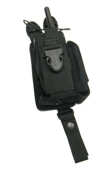 Porta radio NERO per sistema ascellare modulare vega