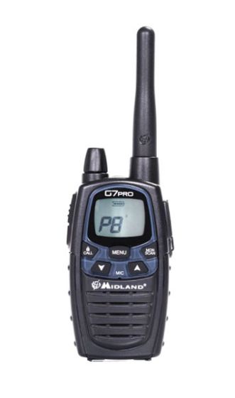Radio Midland G7 Pro singola nera