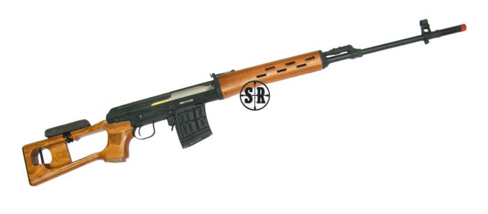 Fucile Dragunov SDV full metal vero legno