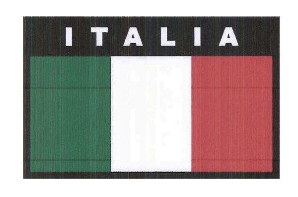 Patch bandiera italiana