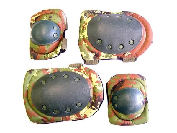Set Ginocchiere Gomitiere Vegetato Italiano Royal