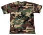 T-shirt in cotone woodland mfh taglia L