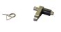 Anti-reversal latch with spring