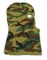 Three-hole cotton balaclava hood woodland