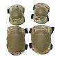 Tactical knee and elbow pads set multicam