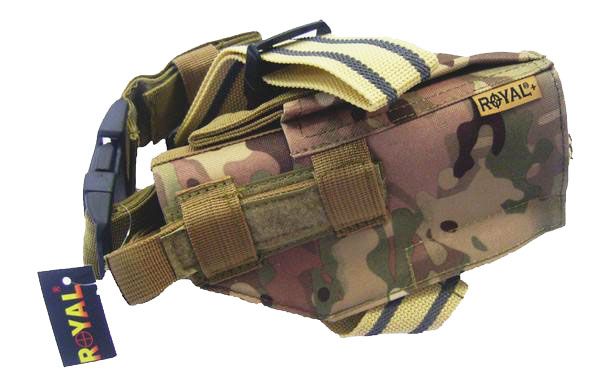 Fondina cosciale MULTICAM con porta caricatore