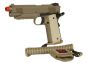  pistol 1911 blowback desert color combat elite model
