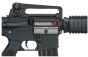 M4 RIS electric rifle - Polymer and Metal - Black - Lancer Tactical (LK9008)