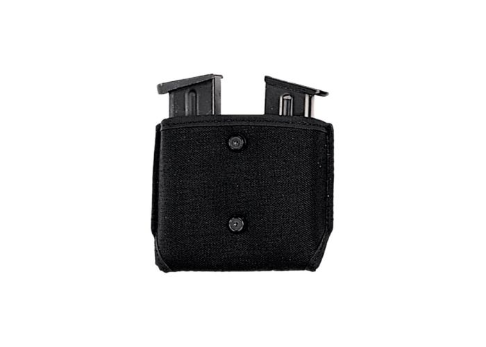Double open magazine pocket in cordura for pistol
