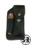 Black knife holder with flashlight loop 