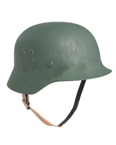 Elmo tedesco M35/M40 in metallo  verde