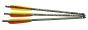 5 arrows for crossbow from 18" black