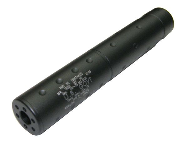 Silenziatore tactical u.s govt drrk green full metal (sil13)