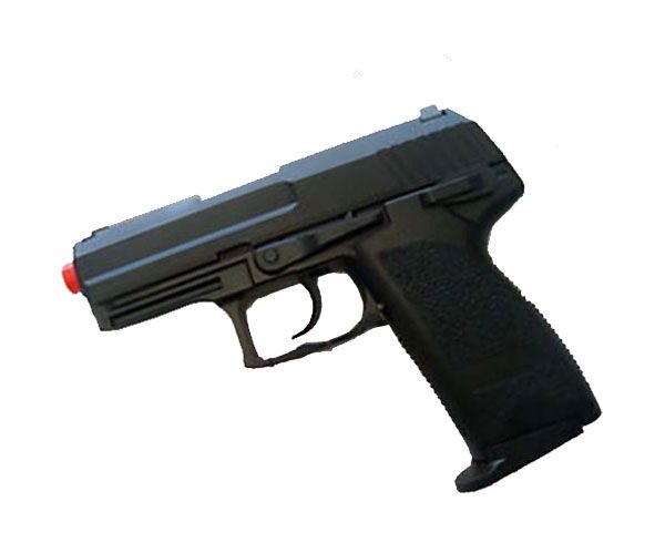 Pistola H&K P8A1 compact scarrellante a gas raffica nera HFC (HG 166R)