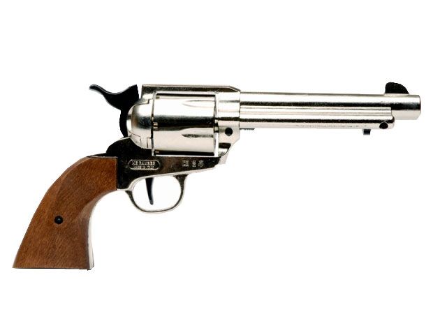  blank gun. colt single action 380 chrome