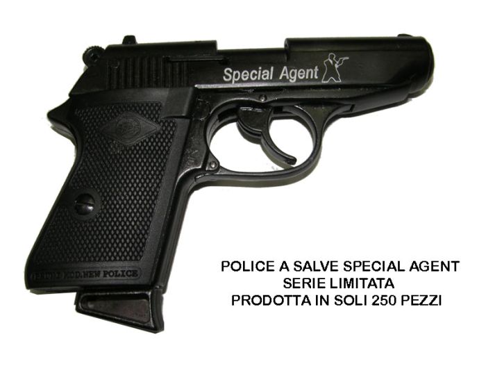 Pistola a salve New Police 8 mm special agent serie limitata