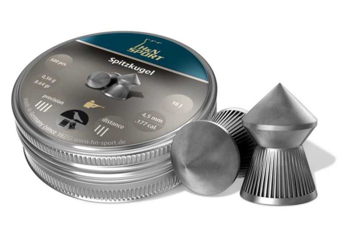 H&n sport spitzkugel 4.5mm pellets