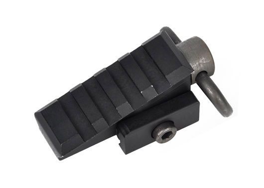 Ris in metallo a 45° con anello portacinghia (element)