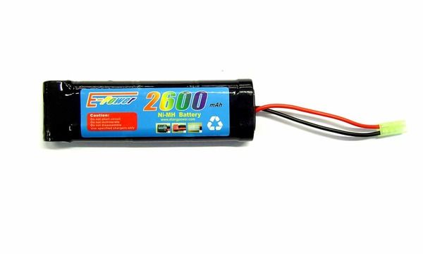 Batteria 2600mah-8.4v ni-mh