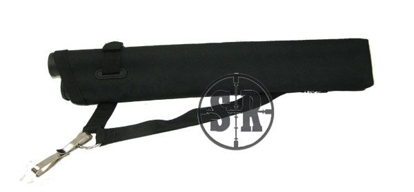 Faretra in cordura con tracolla a doppio tubo