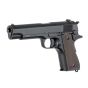 Pistola elettrica professionale gearbox in metallo Colt 1911 con Batteria Li-Po e Mosfet Nero Cyma (110882)