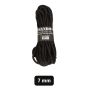 Rotolo Paracord 15 Metri NERO 7mm 