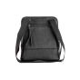 Borsetto tracolla in pelle con vano interno porta fondina Nero Vega Holster (1VB002)