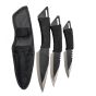 Set Of 3 Throwing Knives in scale