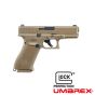 Pistola Glock 19X Scarellante a CO2 - Tan - 18 BB - 4,5 mm - Glock By Umarex (5.8367)