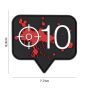 Patch 3D PVC with Velcro Headshots 10 101 Inc.