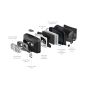 Torch Headlight  HF4R CORE Black rechargeable 500 lm  Ledlenser