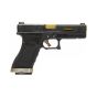 Pistola geen gas Glock G19 WET Blowback FORCE T1 Black  Custom WE 7730