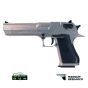 Pistola a Gas Desert Eagle .50AE Scarrellante Loghi originali Silver Cybergun 