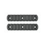 9 slot standard 20mm metal rails black - 2 pieces  Classic Army