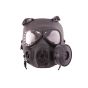 Maschera Tipo a Gas con Ventola Interna Nera