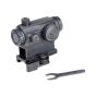 Micro Red Dot with QD Attachment and Riser - Black - Aimo
