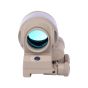 Red Dot Punto Rosso 1x38 ad Energia Solare - Dark Earth ""Tan"" - Aimo