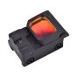 Red Dot Punto Rosso con Funziona Flip-Up - Nero - Aimo