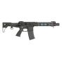 FUCILE ELETTRICO  ASR122 GHOST PATROL BLOWBACK BLACK  m-lok 10"" APS   
