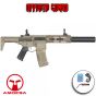 Fucile Elettrico M4 AM-014 M-Lok Dark Earth Tan Amoeba Ares Offerta Combo Completo (AR-AM14TPAC)
