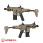 Fucile M4 Stubby Silenziato Tan Ares Amoeba (AR-AM15T)
