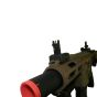 Fucile Elettrico M4 Short AM-015 Dark Earth Tan Silenziato Amoeba Ares Offerta Combo Completo (AR-AM15T)