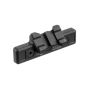 Slitta weaver in metallo a 45° offset per Ris Keymod - Ares