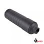 Silenziatore per serie ares m45 - nero - full metal - ares (ar-sil09b)