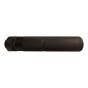 Silenziatore 155x30 mm   Alluminio Dark Earth