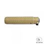 Silenziatore KAC Style QD con Spegnifamma e Sgancio Rapido - Dark Earth ""Tan"" - Big Dragon (BD-3533T)
