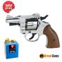 Pistola a salve Olimpic Silver  calibro 380 mm + 50 COLPI