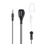 Microphone with pneumatic earphone and PTT, 1 Pin socket.  Midland