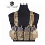 Easy chest rig tactical vest multicam